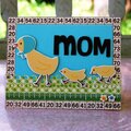 mom card *midnight rooster kit*