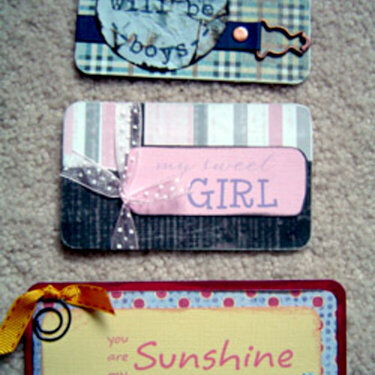mini signs - examples for swap