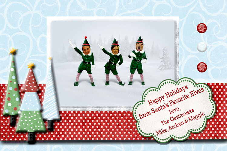 Christmas Card - Santa&#039;s Favorite Elves