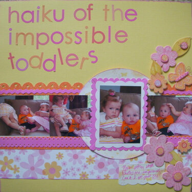 Haiku of the Impossible Toddlers