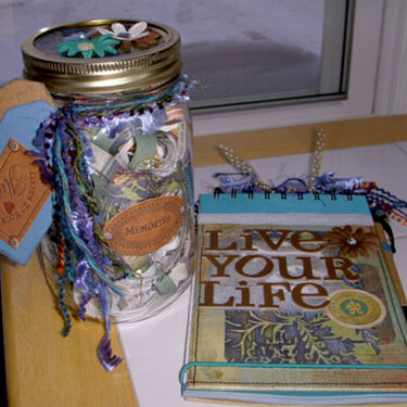 Journal Jar and Journal