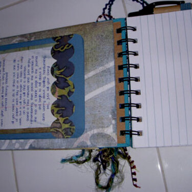 journal - inside cover