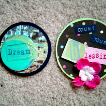 mini signage for swap