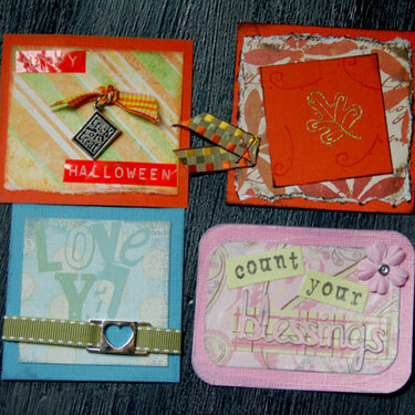 mini signs - examples for swap