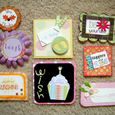 Mini Signs for swap