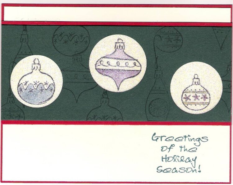 Ornamassortment Card