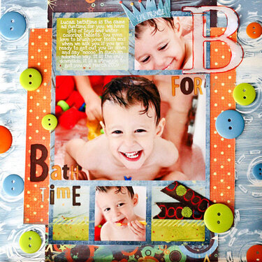 B is for Bathtime