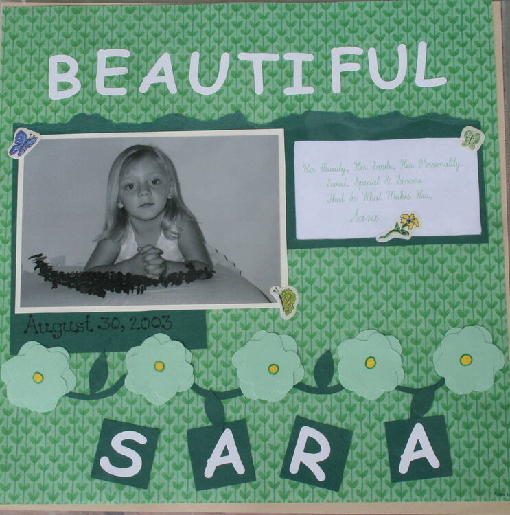 Beautiful Sara
