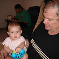 Jessica (6 months) and Grandpa