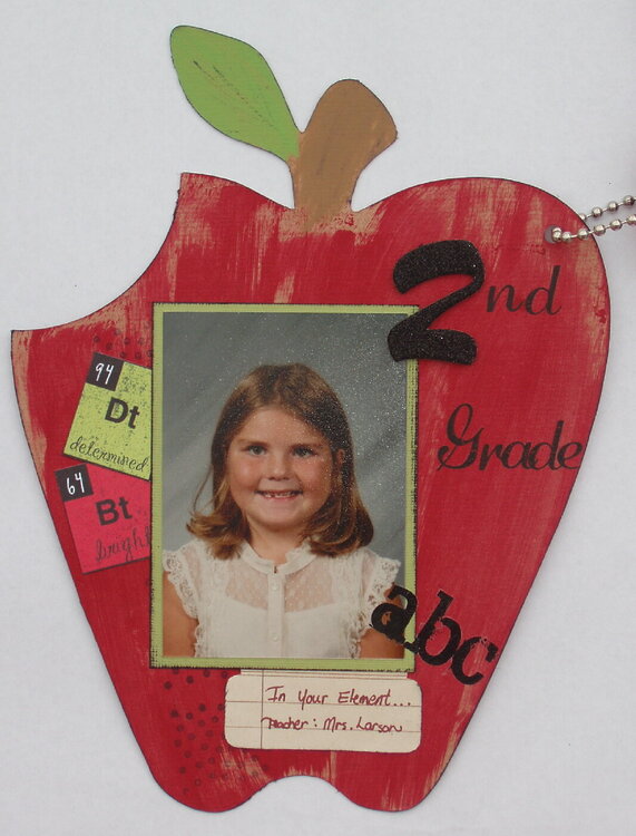 Grade School Apple mini-book