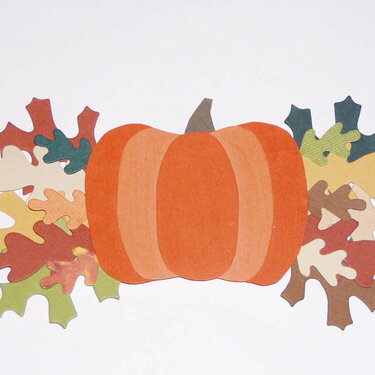 Pumpkin paperpiece