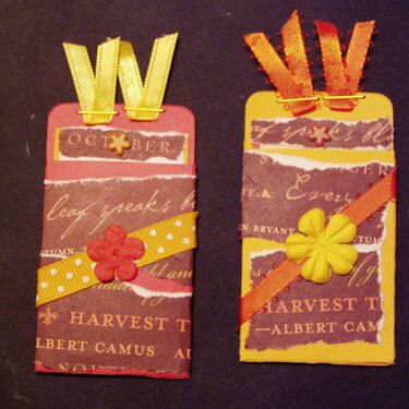 Harvest library pockets