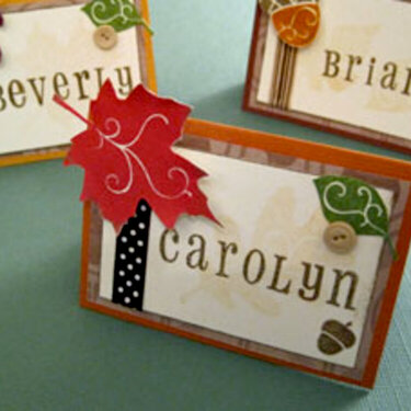 Thanksgiving Placecards