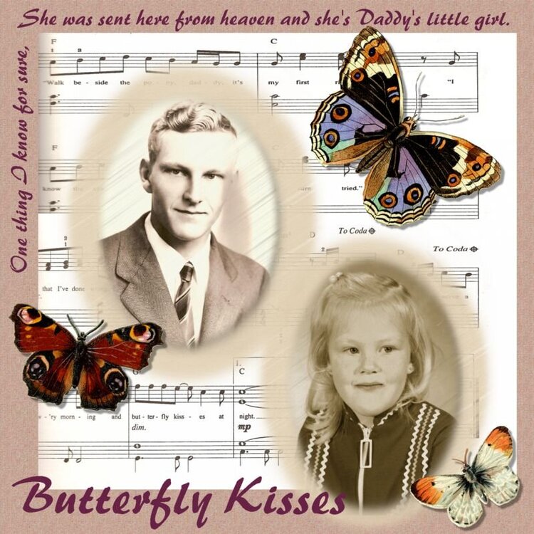 butterfly kisses