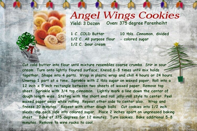 Angel Wings Cookies