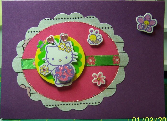 Hello Kitty BD Card