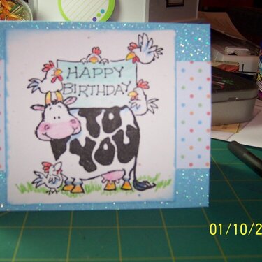 Happy Birthday Cow / Chickens