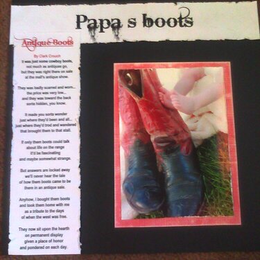 Papa&#039;s boots