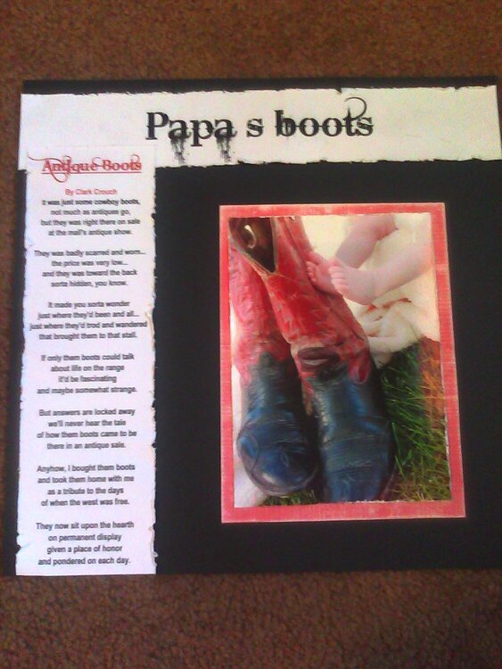 Papa&#039;s boots