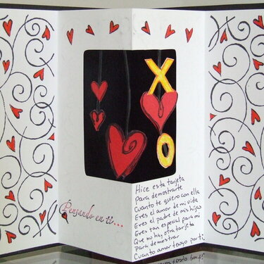 Hug &amp; Kisses Inside Card