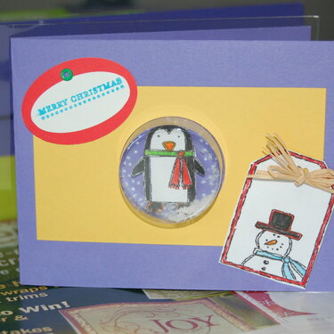 Christmas Penguin Card