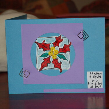 Christmas Flower Card (Pascua)