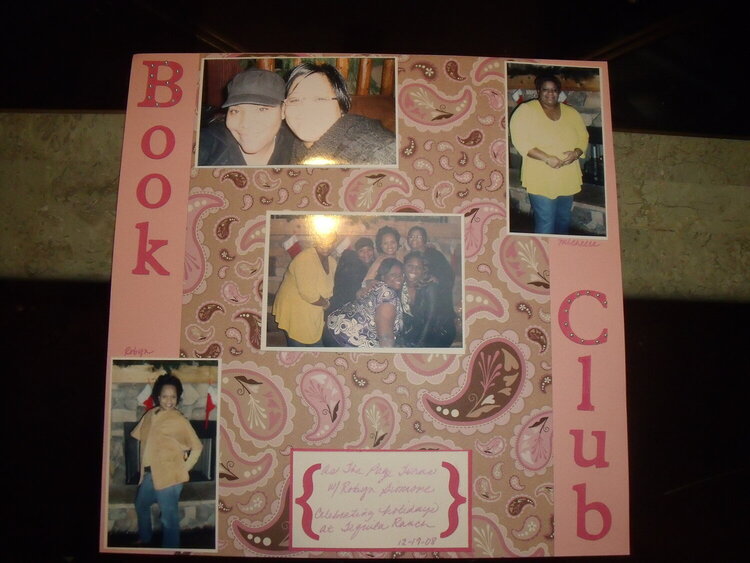 Book Club layout