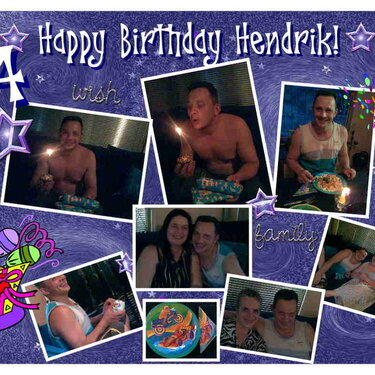 Happy Birthday Hendrik