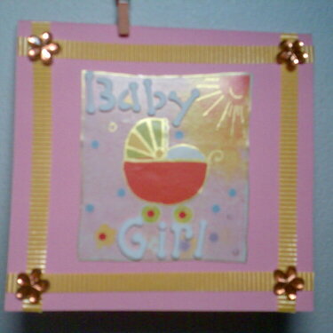 Card for a Baby Girl