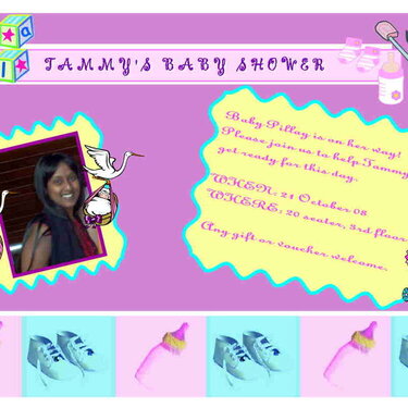 Tammy&#039;s Baby Shower Invite