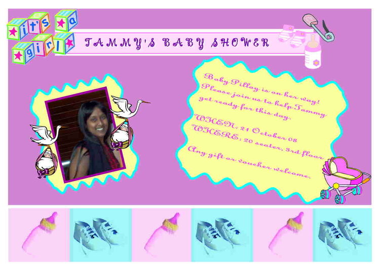 Tammy&#039;s Baby Shower Invite