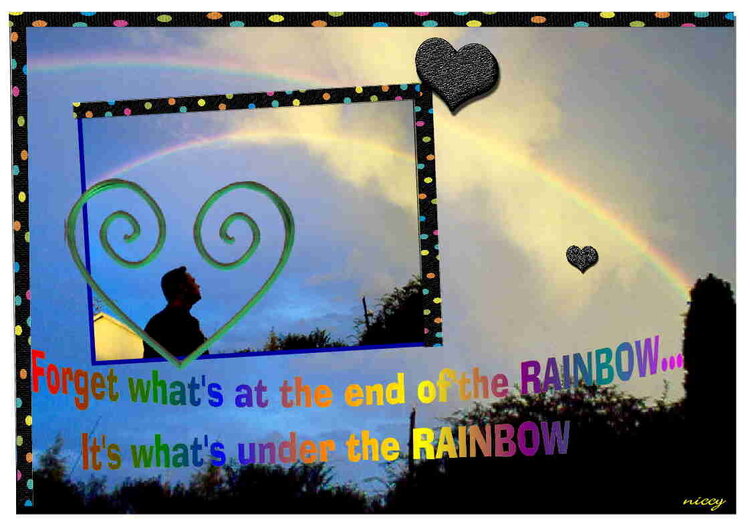Forget what&#039;s at the end of the rainbow. It&#039;s what&#039;s under the rainbow