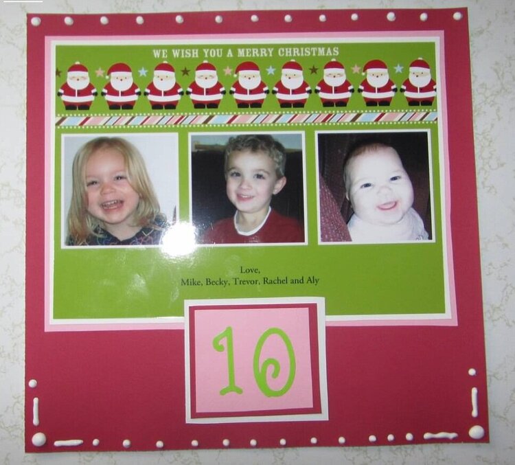 2010 Christmas card
