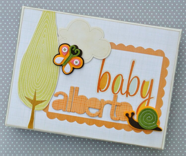 Mini Album Baby Alberto (the box)