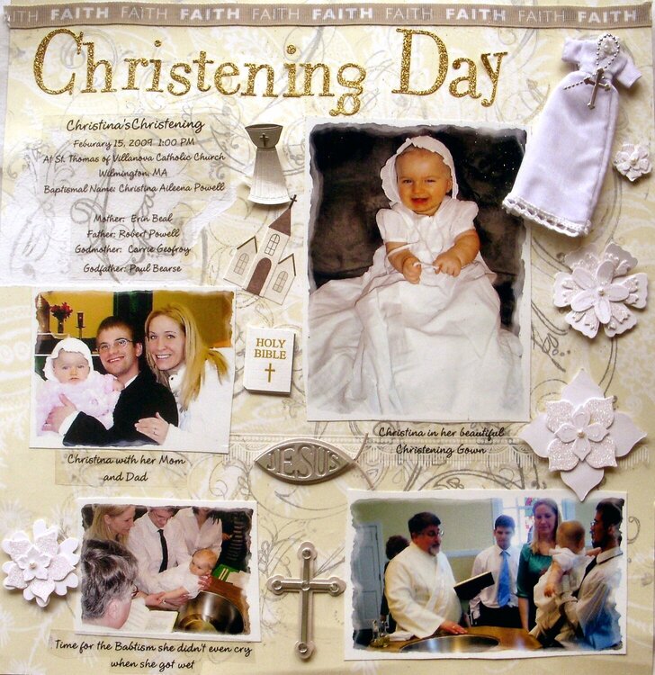 Christening Day Page 1
