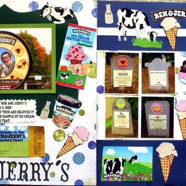 Ben and Jerry&#039;s Ice Cream 2 pages