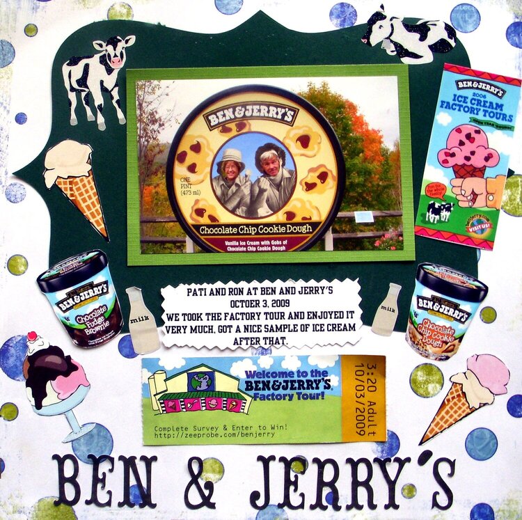 Ben and Jerry&#039;s Page 1