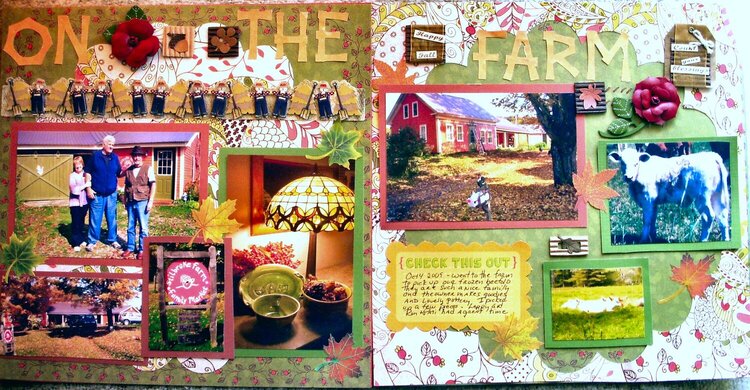 On the Farm 2 page Layout