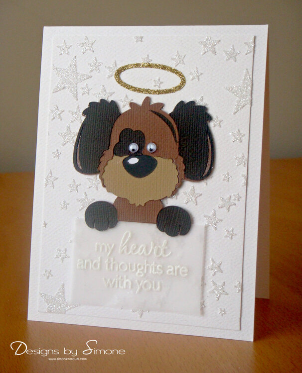 Angel Puppy Card