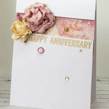Anniversary Blooms Card