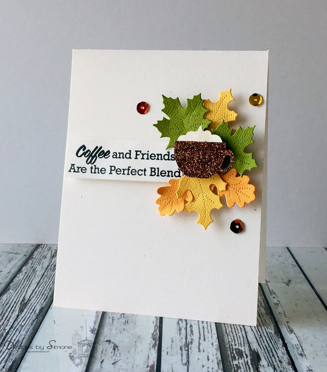 Perfect Blend Leaves Card