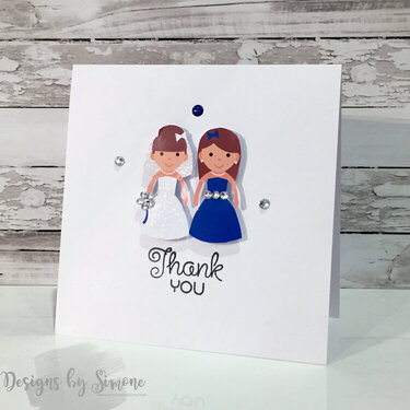 Bridesmaid Thank You Card