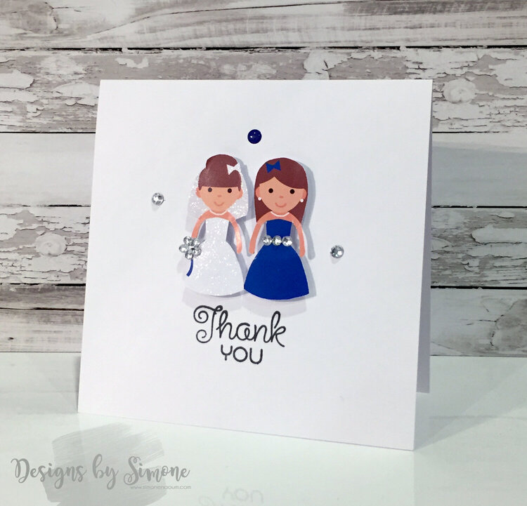 Bridesmaid Thank You Card