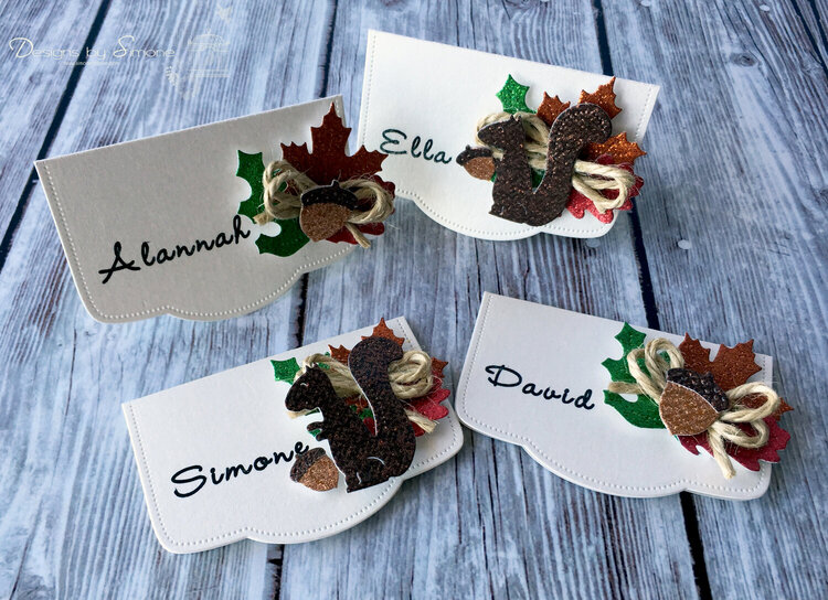 Fall Place Cards