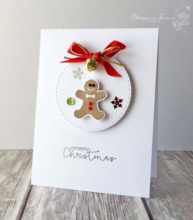 Gingerbread Greetings Card