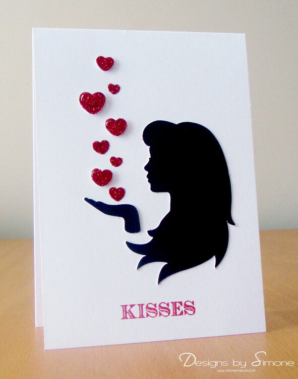 Heart Kisses Card