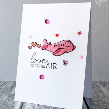 Love in the Air Card