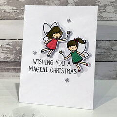 Magical Christmas Fairies Card