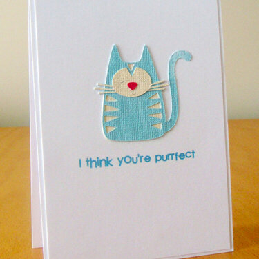 Purrfect Card