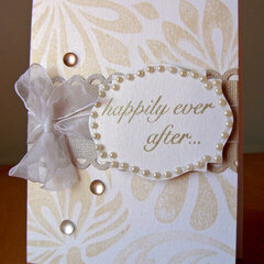 Shimmer Happily Ever After Card